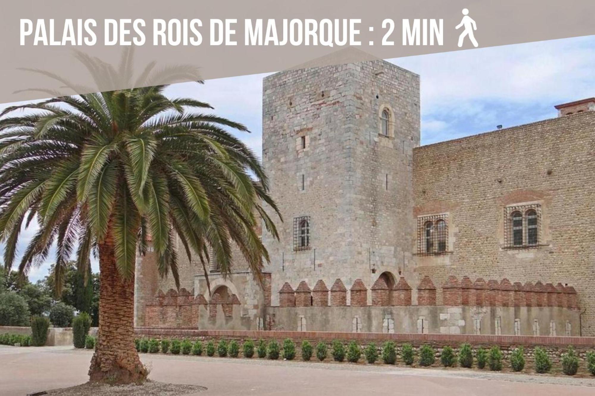 Sejour Perpignan A 20 Minutes De L'Espagne Avec Petit-Dejeuner A La Demande A Les Lumineuses Du Palais Des Rois De Majorque Ngoại thất bức ảnh